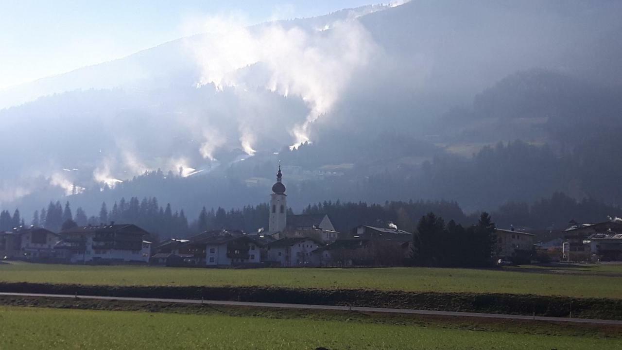 Studio Hochzillertal Mit Sauna & E-Ladestation Lägenhet Ried im Zillertal Exteriör bild